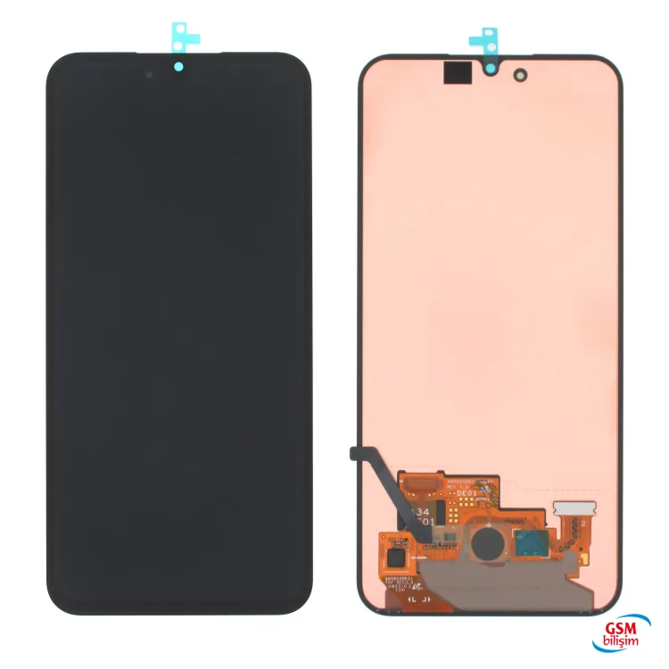 Samsung A34 Lcd Ekran Siyah (Çıtasız)(Orijinal)(Servis)