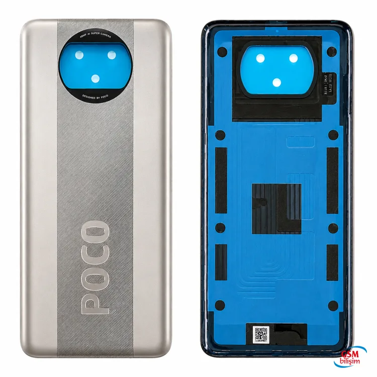 Xiaomi Poco X3 NFC Arka Kapak Batarya Kapağı Gold
