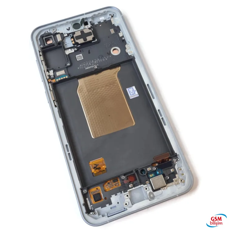 Samsung A55 Lcd Ekran Mavi (Orijinal)(Çıtalı)(Servis)(5G)