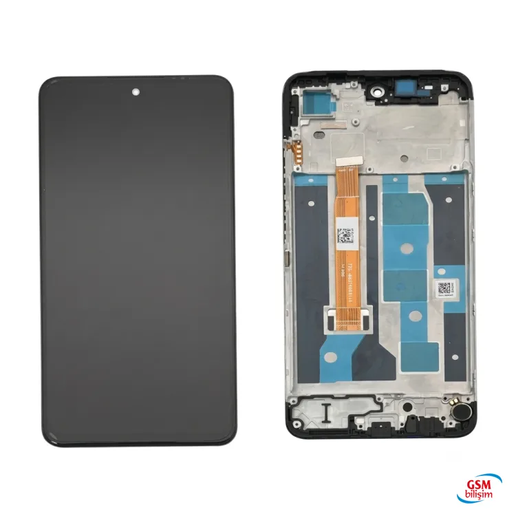 Realme C65 Lcd Ekran Siyah (Çıtalı)(Orijinal)(Çıkma)