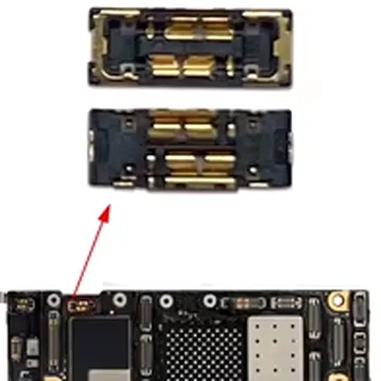 iPhone 11 FPC Konektör Batarya Pil Soketi (Anakart Üstündeki Soket)