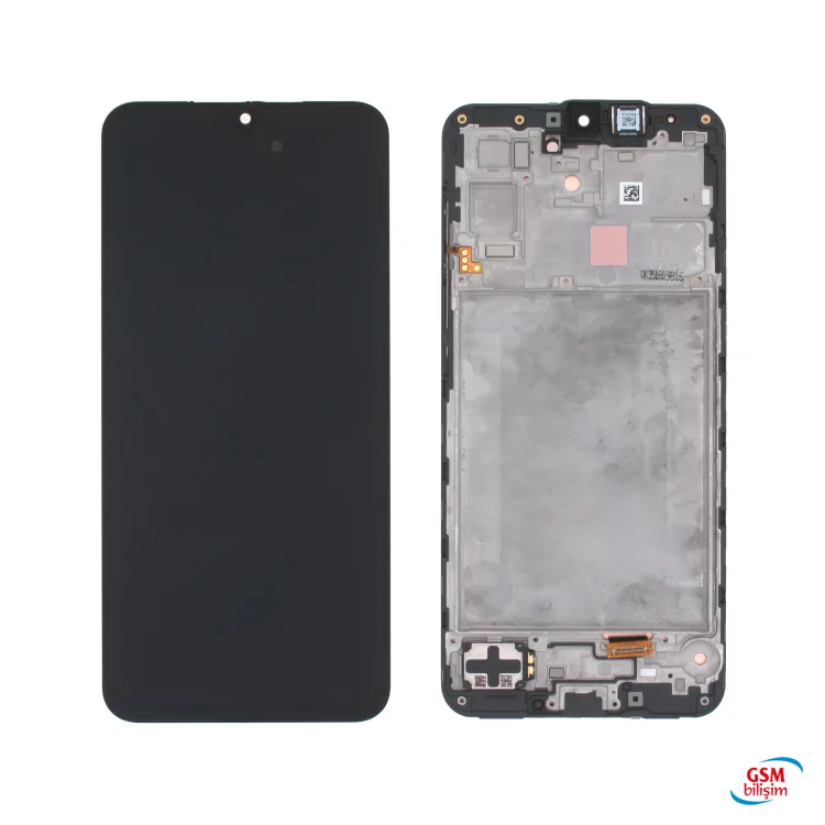 Samsung A17 Lcd Ekran Siyah (Çıtalı)(Orijinal)(Servis)(A175)
