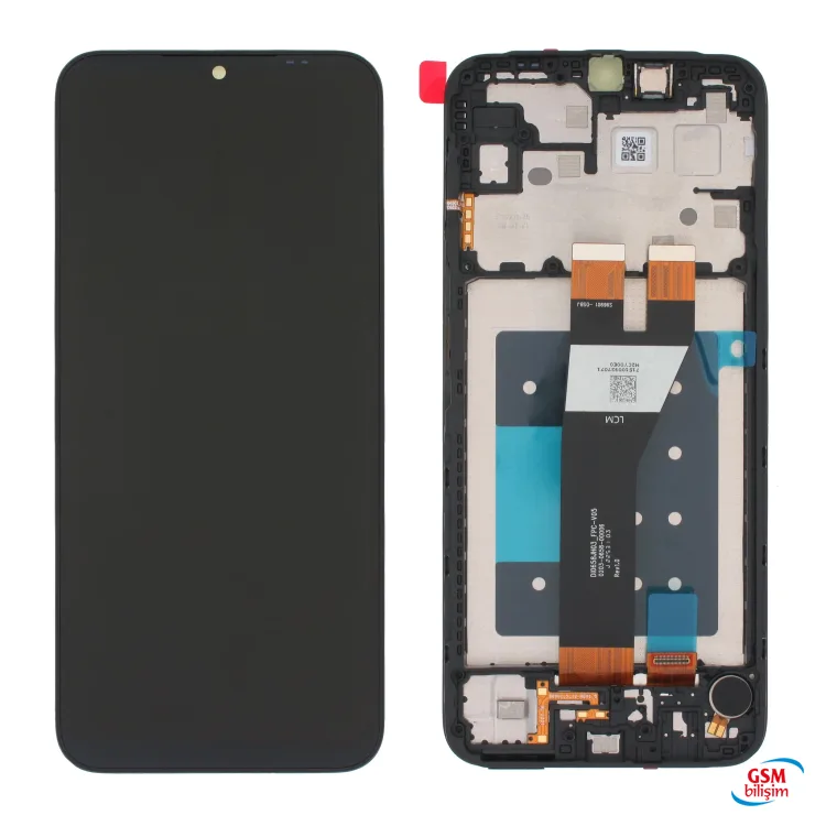 Samsung A14 Lcd Ekran Siyah (Orijinal)(Çıtalı)(Servis)(5G)