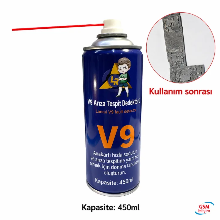 V9 Buz Sprey 500ml