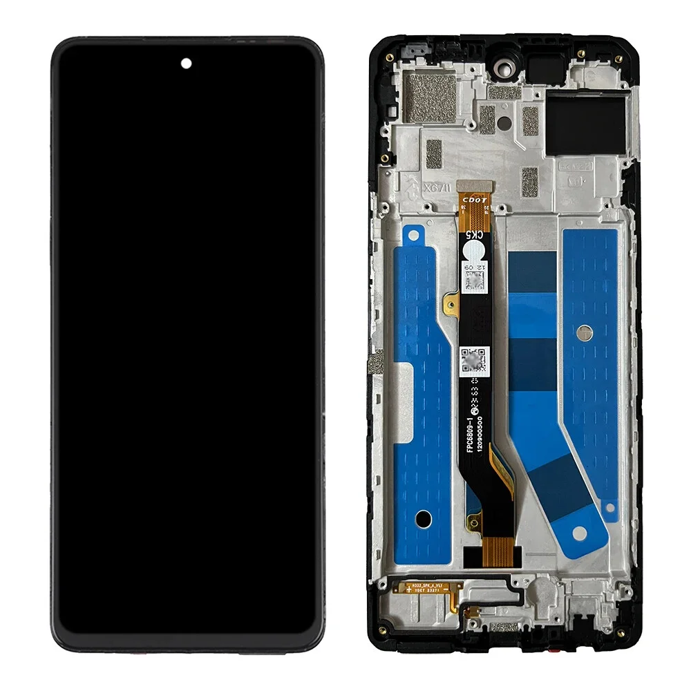 Infinix Note 30 Lcd Ekran Siyah (Orijinal) (5G) (Çıtalı)