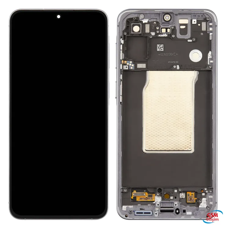 Samsung A57 Lcd Ekran Siyah (Çıtasız)(Orijinal)(Servis)