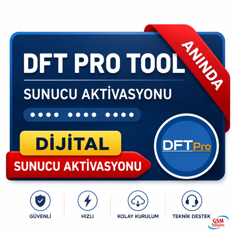 DFTPro Tool 1 Yıllık Aktivasyon