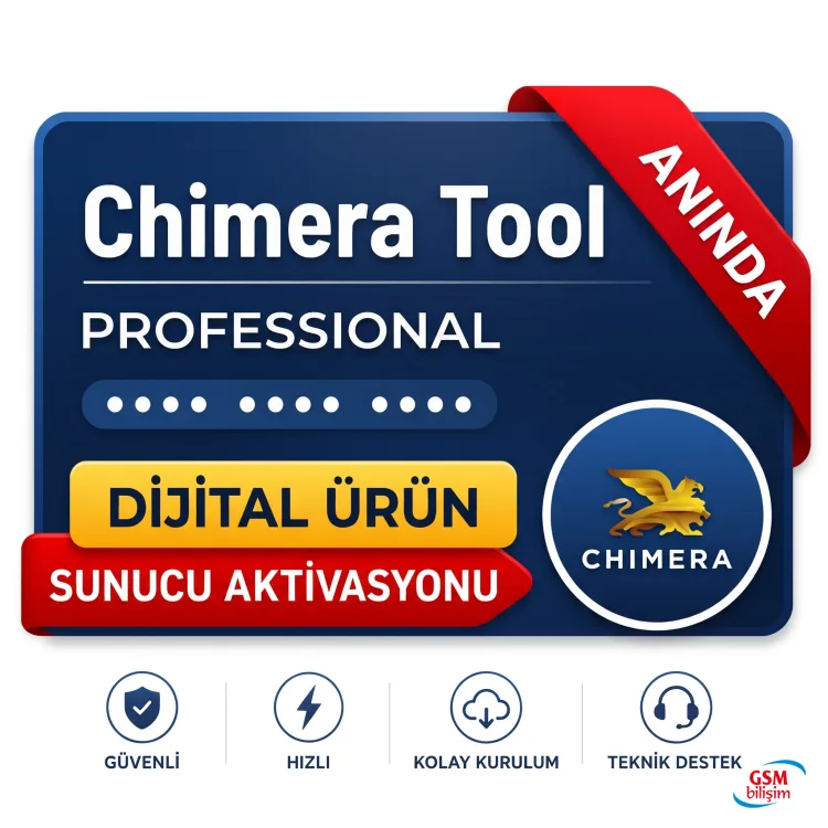 ChimeraTool Professional 1 Yıllık Aktivasyon