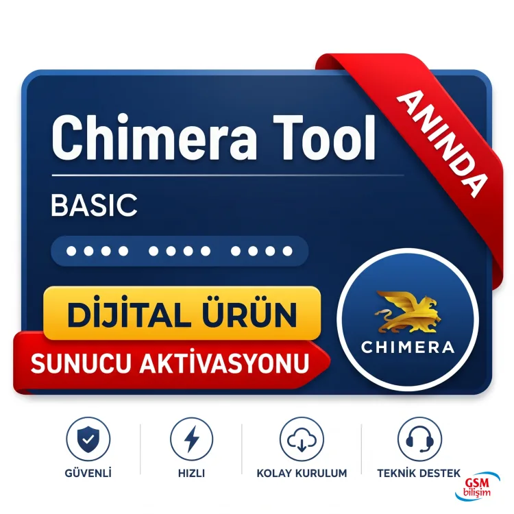 ChimeraTool Basic 1 Yıllık Aktivasyon