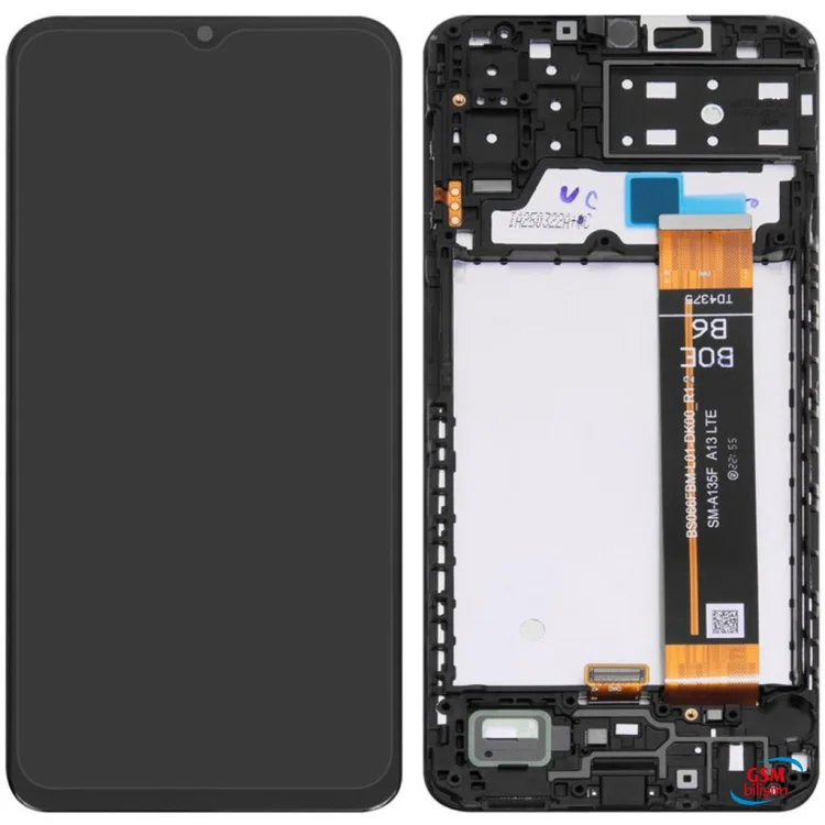 Samsung M13 Lcd Ekran Siyah (Çıtalı)(Orijinal)(Servis)(5G)