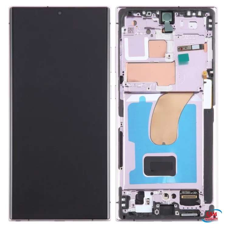 Samsung S23 Plus Lcd Ekran Violet (Orijinal)(Çıtalı)(Revize)